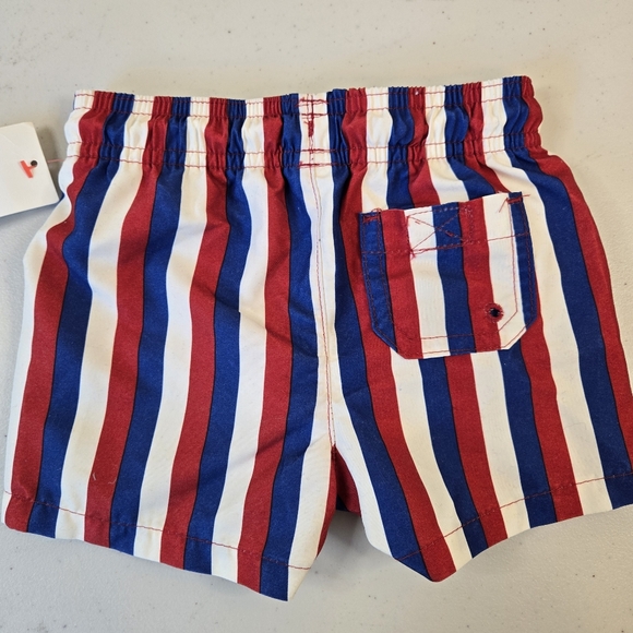 NWT *3Pc* Patriotic Bundle, Shorts and Two Onsies, 3-6 Months - Picture 6 of 13